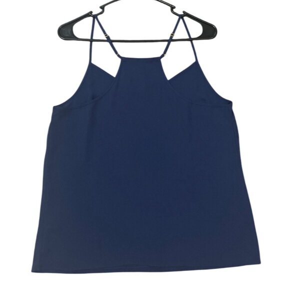 Lilly Pulitzer NWT Navy Blue Racerback Tank Top M Beach Comfort Relaxed - Picture 5 of 8